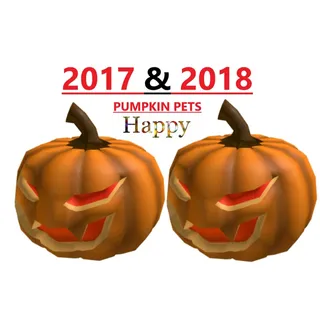 MM2 - Pumpkin Pet Set (2017 & 2018)