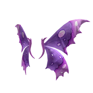 Violet Spring Butterfly Wings - Limited