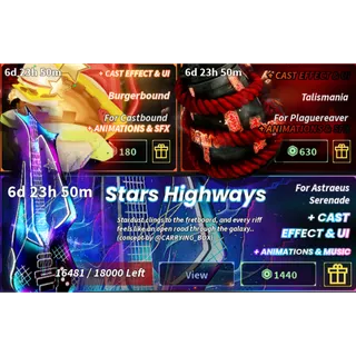 Burgerbound + Talismania + Stars Highways - Fisch