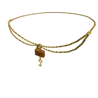Lock N Key Necklace - Limited