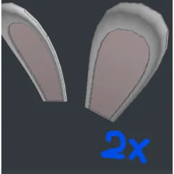 2x Bunny Ears - Limited