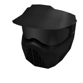 Black Paintball Mask - Limited