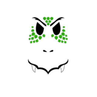 Green Ultimate Dragon Face - Limited