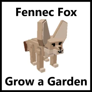 5x Fennec Fox - Grow A Garden