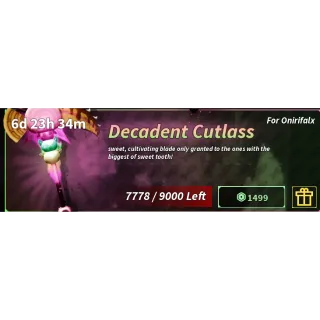 Decadent Cutlass - Fisch