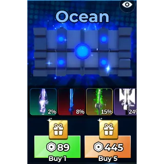 Ocean Skin Crate 15x - Fish It