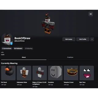 Epic Face Account I Octoblox I Evil Duck I EXTREMELY STACKED I Rare I OG I SAFE