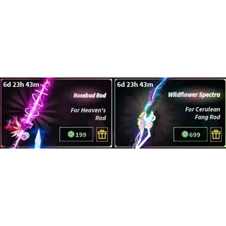 Rosebud Rod + Wildflower Spectra - Fisch