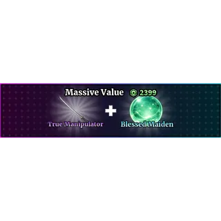 True Manipulator + Blessed Maiden - Sailor Piece