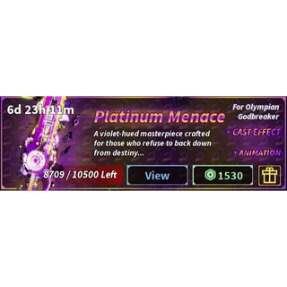 Platinum Menace - Fisch