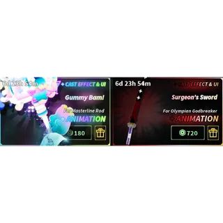Gummy Bam! + Surgeon's Sword - Fisch