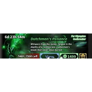 Dutchman‘s Penance - Fisch