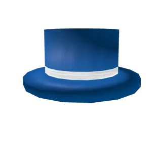 Blue Top Hat with White Band [BTH]  -  Limited