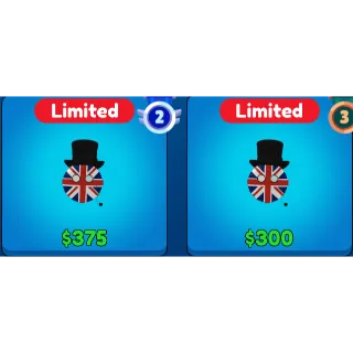 Bid Battles - 2x Gentleman UK Countryball