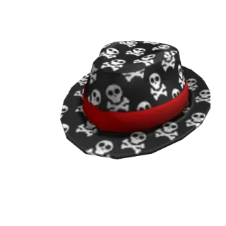 Skull and Crossbones Fedora - Limited