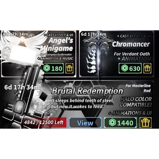 Angel‘s Minigame + Chromancer + Brutal Redemption - Fisch