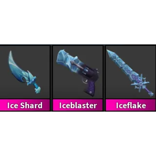 MM2 - Ice shard + Iceblaster + Iceflake
