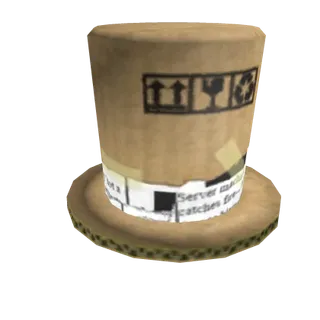 Recycled Cardboard Top Hat - Limited