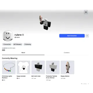 Extremely Stacked Account I :'( Face I Lua lack Hat I Brinsop of the Black Heart I Fat Head I Pinstripe Fedora I Rare I Safe