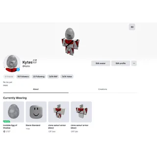 Rare Namesnipe Account: ''Kytes'' I 7.6k Rap I Opened Royal Gift of Kings I Bloxxer Badge I Warrior Badge I Initiation Badge 