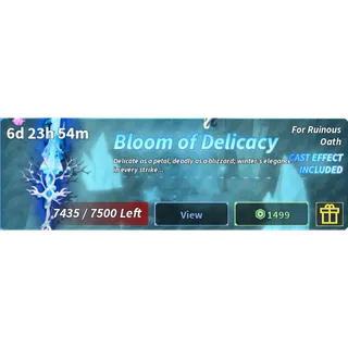 Bloom of Delicacy - Fisch