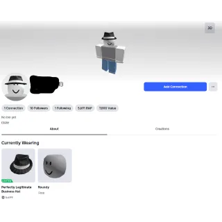 2009 RBL ACCOUNT I Legit Business Hat I Premium I Everything Changeable