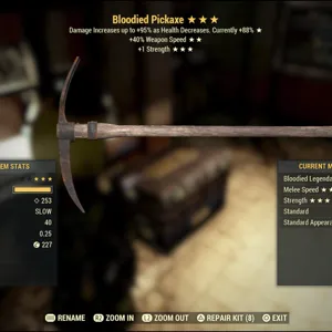 Weapon | BSS+S Pickaxe