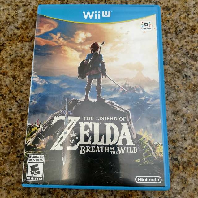 The Legend Of Zelda Breath Of The Wild - Wii U Games (Like New) - Gameflip