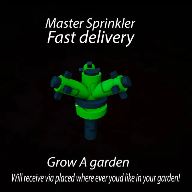 Master Sprinkler - Grow a Garden Game Item - Gameflip
