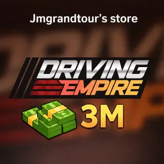 Driving Empire 3M cash