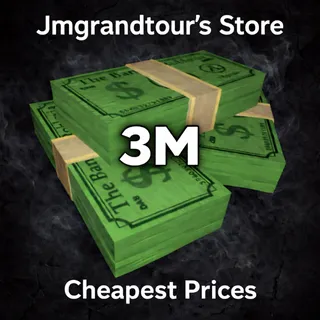 3M Bloxburg Cash (read description)