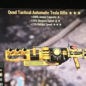 QUAD TESLA RIFLE Q2515