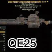 QE25 RAILWAY RIFLE