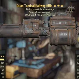 QE25 RAILWAY RIFLE