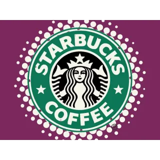 $ 5.00 USD Starbucks