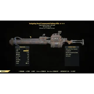 Weapon | I/25/25 Railwail Rifle