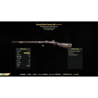 Weapon | V/25a/90 Powder Rifle 