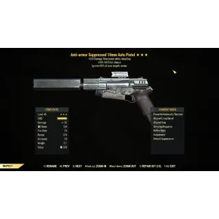 Weapon | AA/33/250 10mm Pistol