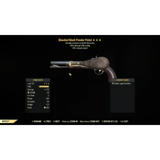 Weapon | B/25a/90  Powder Pistol