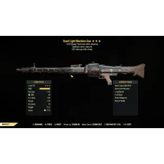 Weapon |  Q/25a/250 LMG