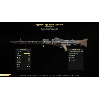 Weapon | JU/25ff/25lv LMG