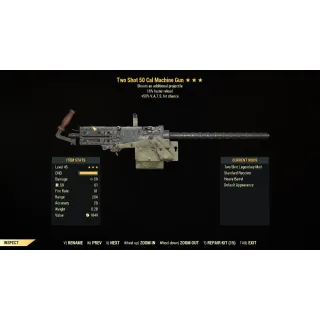 Weapon | TS/50/15 50 Cal M Gun