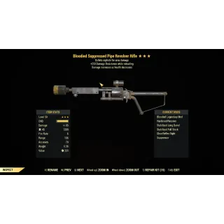 Weapon | B/exp/250 Pipe Revolver