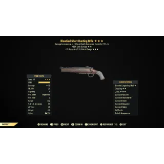 B/50L/15crit Hunting Rifle