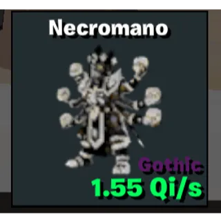 Gothic Necromano Steal The Brainrot