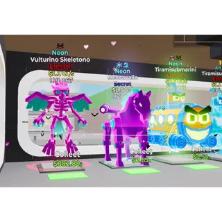 Steal The Brainrot Neon Money Pack 5.2Qi