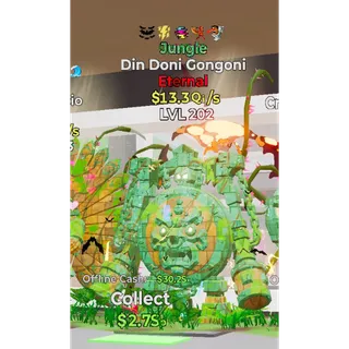 Jungle Din Doni Gongoni Steal The Brainrot 