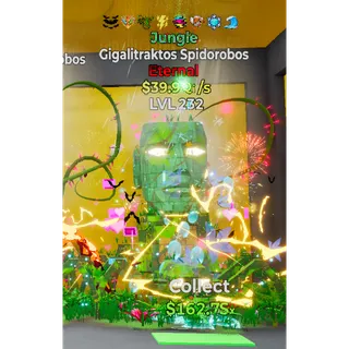 Jungle Gigalitraktos Spidorobos 8 traits Steal The Brainrot 