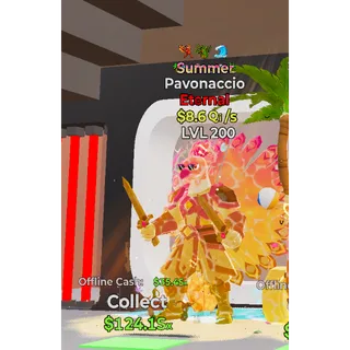 Summer Pavonaccio 3 traits Steal The Brainrot