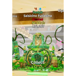 Jungle Salsicino Furiosino Steal The Brainrot Fortnite